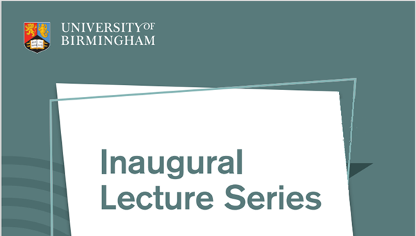 Inaugural lecture title